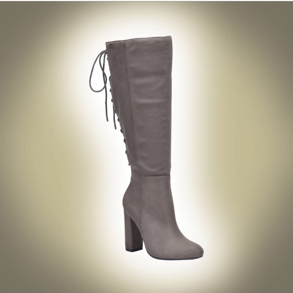 Brown Delicious High Heel Boots Size 7